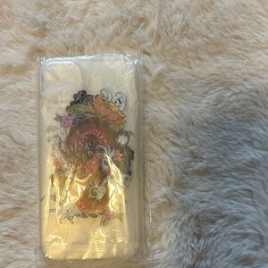 Floral iPhone Case 14 with Colorful Design